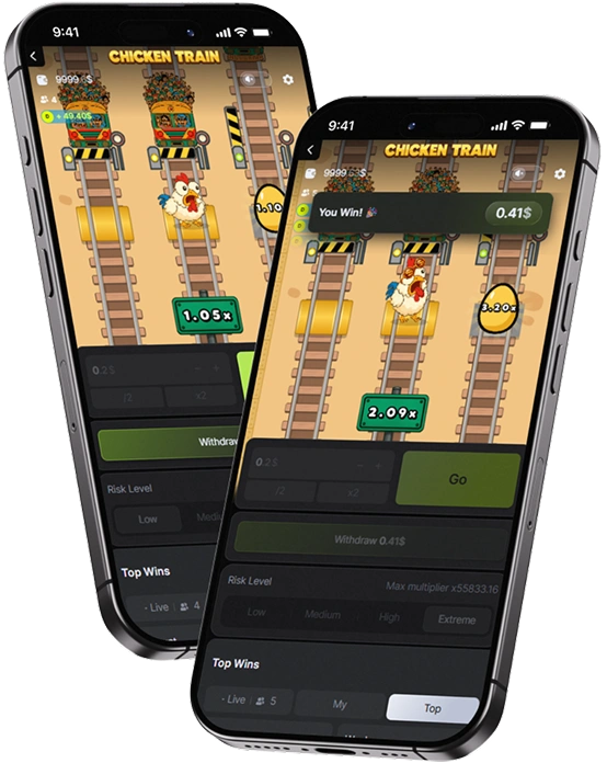 Chicken Train Slot Mobile App.