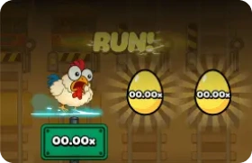 Unikaj Pociągów Chicken Train.